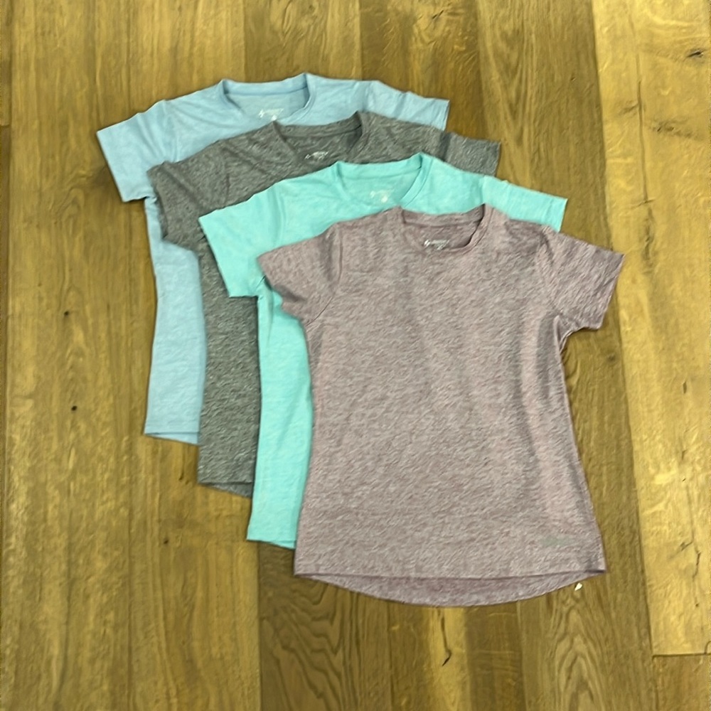 4-pack Liberty Pro Brand Quick-Dry T-Shirts: Size US YL